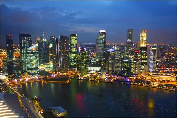 Singapore skyline